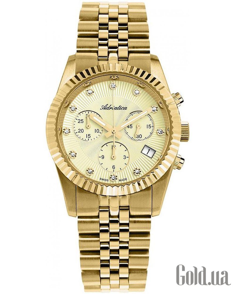 Adriatica Женские часы Classic Chronograph A3809.1141CH A3809.1141CH