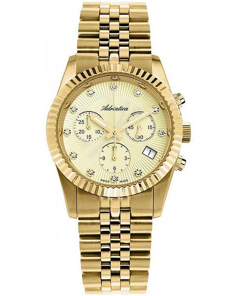 Adriatica Женские часы Classic Chronograph A3809.1141CH A3809.1141CH
