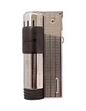 IMCO Зажигалка Super Triplex Oil chrome black Two Tone IM1800082, 1799233