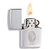 Zippo 200 Girl Brushed Chrome 274171 - фото 2