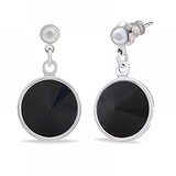 Сережки з кристалами Swarovski, 830017