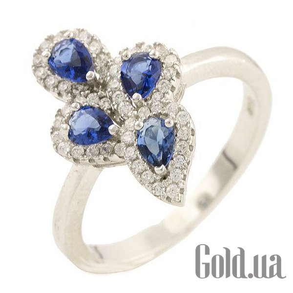 

Женские кольца Fresh Jewelry, Женское серебряное кольцо с куб. циркониями, 16