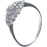 Женское золотое кольцо с бриллиантами, 1686082