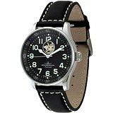 Zeno-Watch Чоловічий годинник X-Large Pilot Open Heart P554U-a1