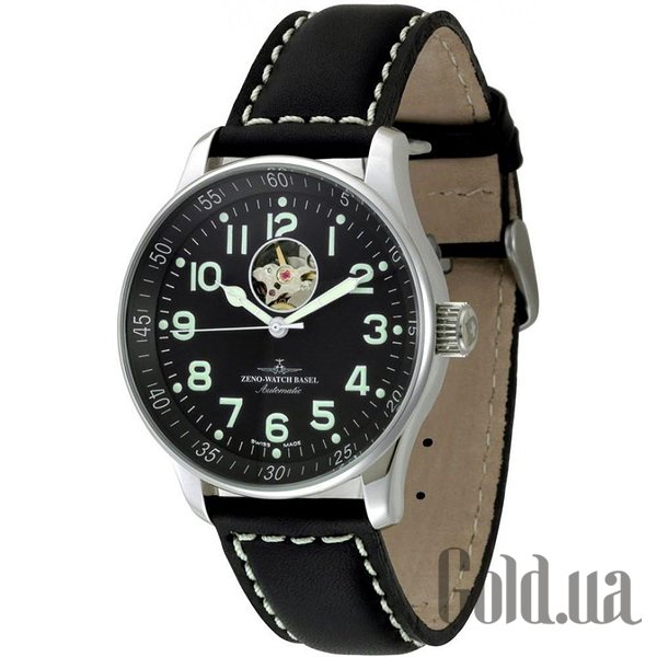 Купить Zeno-Watch Мужские часы X-Large Pilot Open Heart P554U-a1