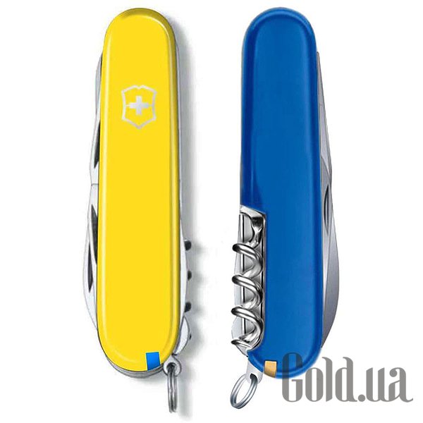 Ніж Victorinox Мультитул Climber Ukraine Vx13703.8.2