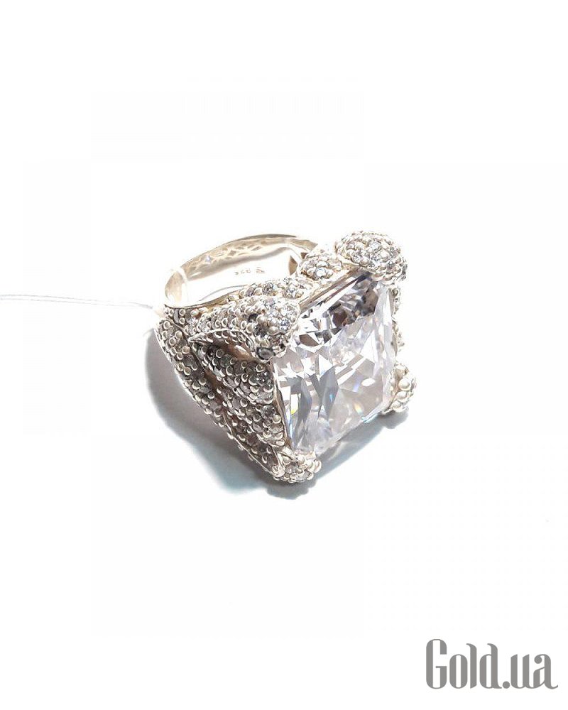 Thomas Sabo Женское серебряное кольцо с куб. циркониями TR1567-1-066-56