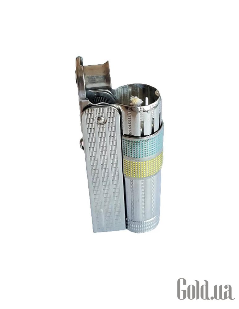 IMCO Зажигалка Super Triplex Oil chrome yellow-blue Two Tone IM1800083 IM1800083