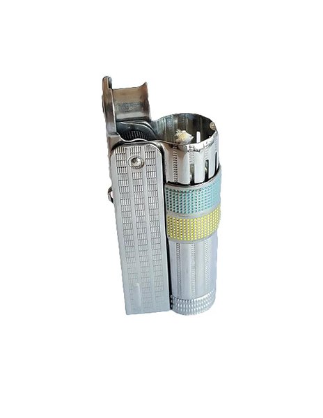 IMCO Зажигалка Super Triplex Oil chrome yellow-blue Two Tone IM1800083 IM1800083