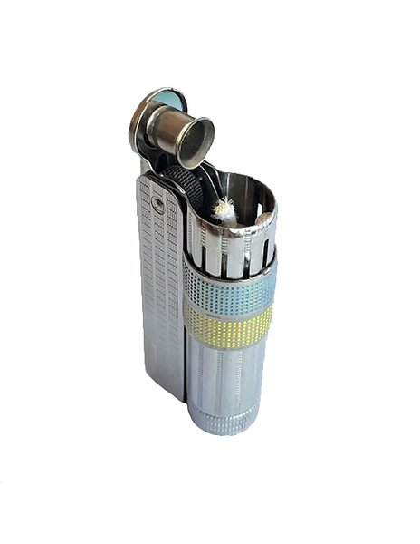 IMCO Зажигалка Super Triplex Oil chrome yellow-blue Two Tone IM1800083 IM1800083 – изображение 2