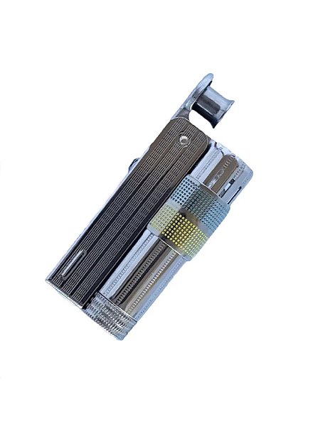 IMCO Зажигалка Super Triplex Oil chrome yellow-blue Two Tone IM1800083 IM1800083 – изображение 3