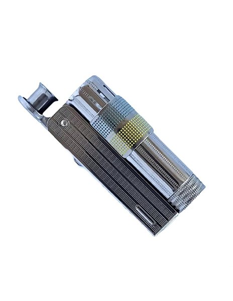 IMCO Зажигалка Super Triplex Oil chrome yellow-blue Two Tone IM1800083 IM1800083 – изображение 4