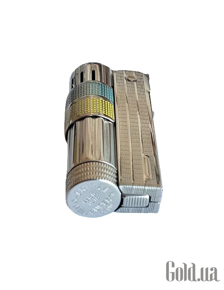 IMCO Зажигалка Super Triplex Oil chrome yellow-blue Two Tone IM1800083 IM1800083 – изображение 5