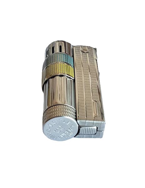 IMCO Зажигалка Super Triplex Oil chrome yellow-blue Two Tone IM1800083 IM1800083 – изображение 5