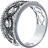 Женское золотое кольцо с бриллиантами, 1654851