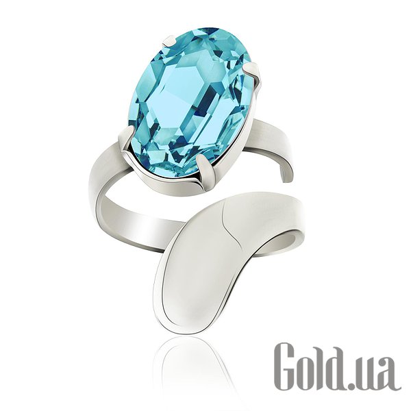

Женское кольцо Kobi, Стальной, Кольцо с кристаллом Swarovski