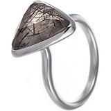 Женское серебряное кольцо с кварцем, 1676355