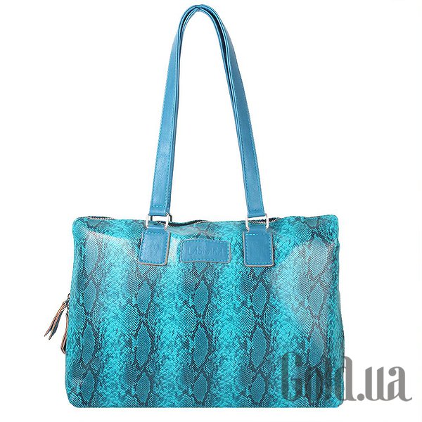 

Сумки женские Laskara, Бирюзовый, Женская сумка LK-20289-turquoise-snake