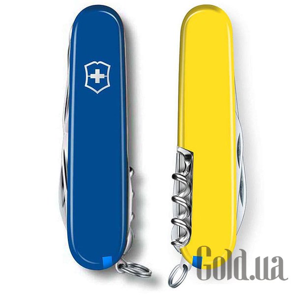 Ніж Victorinox Мультитул Huntsman Ukraine Vx13713.2.8