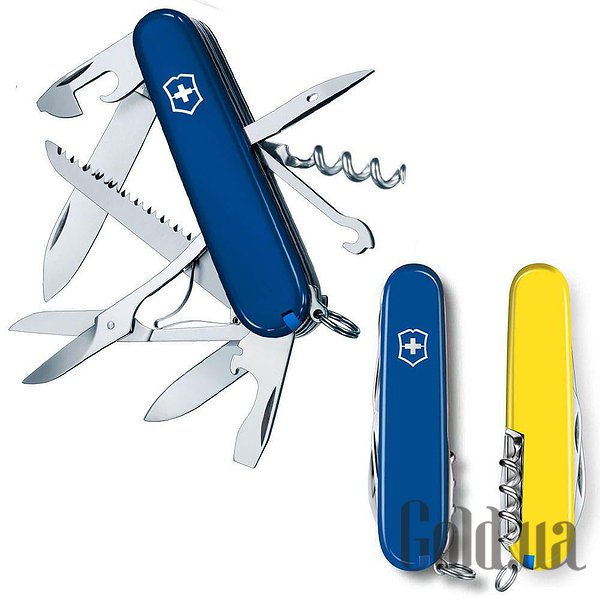 Ніж Victorinox Мультитул Huntsman Ukraine Vx13713.2.8