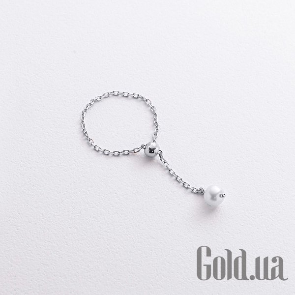 

Кольцо Украина, Женское золотое кольцо с культив. жемчугом