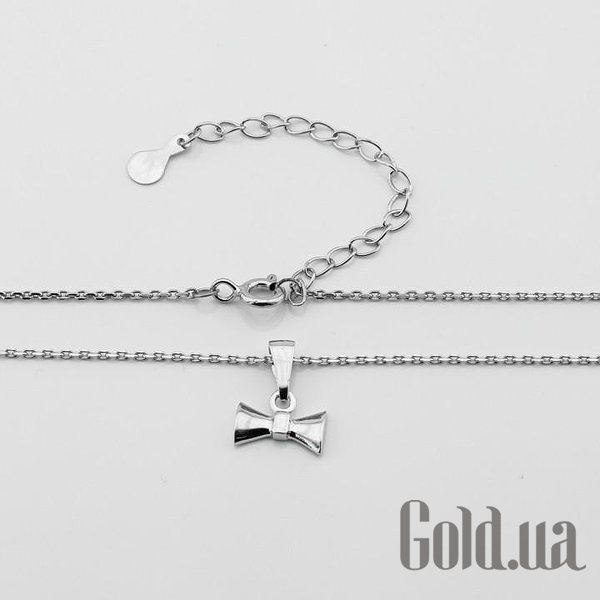 Серебряный кулон с цепочкой DIA14215-4 – изображение 2