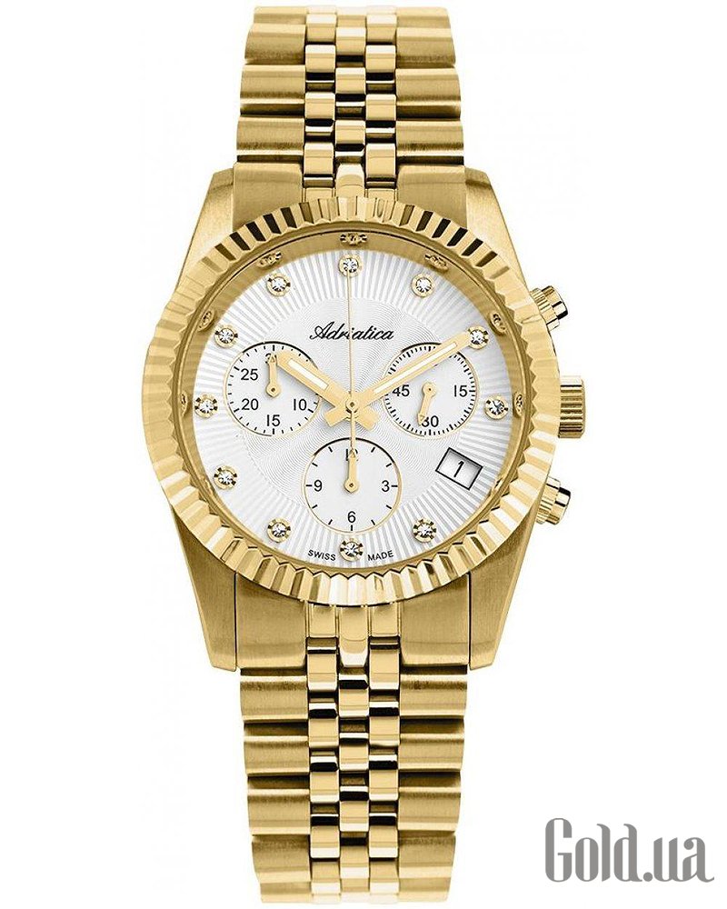 Adriatica Женские часы Classic Chronograph A3809.1143CH A3809.1143CH