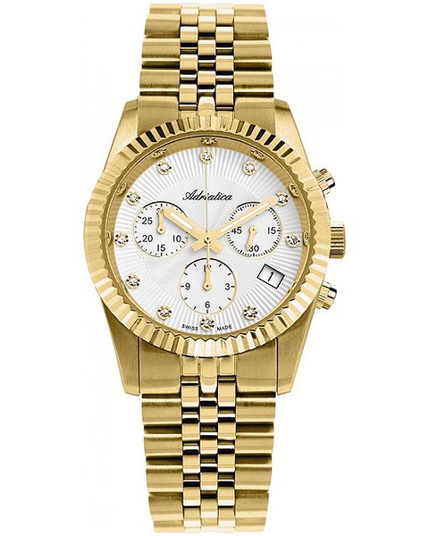 Adriatica Женские часы Classic Chronograph A3809.1143CH A3809.1143CH