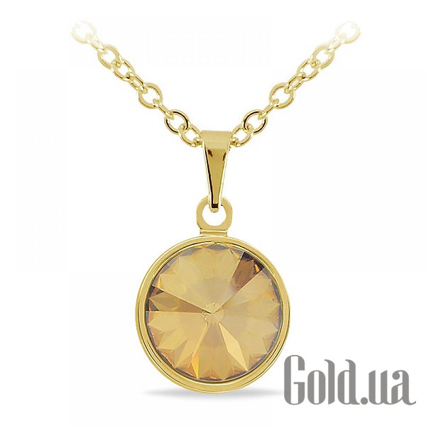 

Женские колье и кулоны Kobi, Золотой, Кулон с цепочкой с кристаллом Swarovski в позолоте