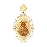 SOKOLOV Золотой кулон "Икона Спаситель", 1538884