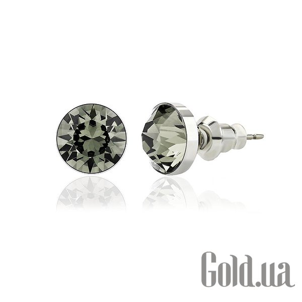 

Пусеты (гвоздики) Kobi, Стальной, Серьги с кристаллами Swarovski