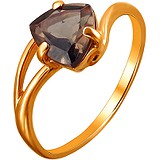 Женское золотое кольцо с раухтопазом, 1635908