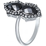 Женское серебряное кольцо с куб. циркониями, 1648964