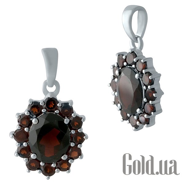 

Женские кулоны Fresh Jewelry, Серебряный кулон с гранатами