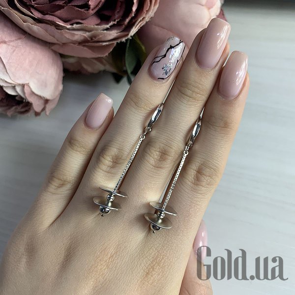 Сережки з підвісками Fresh Jewelry Срібні сережки