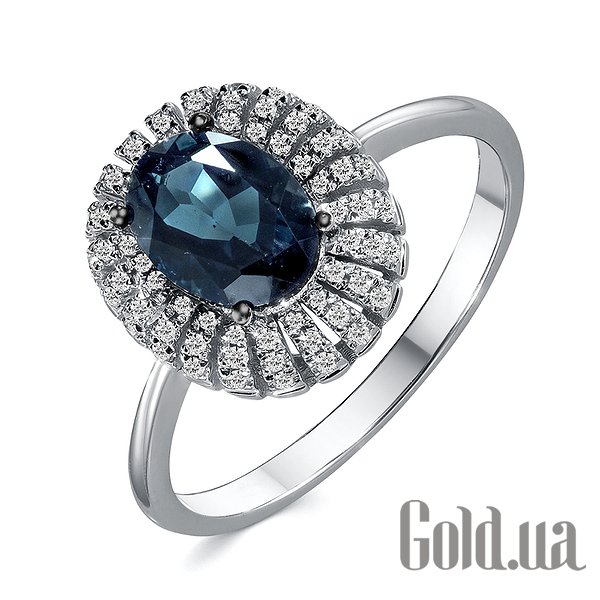 

Кольцо Lurie Jewelry, Женское золотое кольцо с топазом и бриллиантами, 17.5