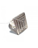 Thomas Sabo Женское серебряное кольцо с куб. циркониями, 1798468
