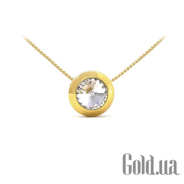 

Женские колье и кулоны Kobi, Золотой, Кулон с цепочкой с кристаллом Swarovski в позолоте