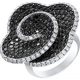 Женское золотое кольцо с бриллиантами, 1645125