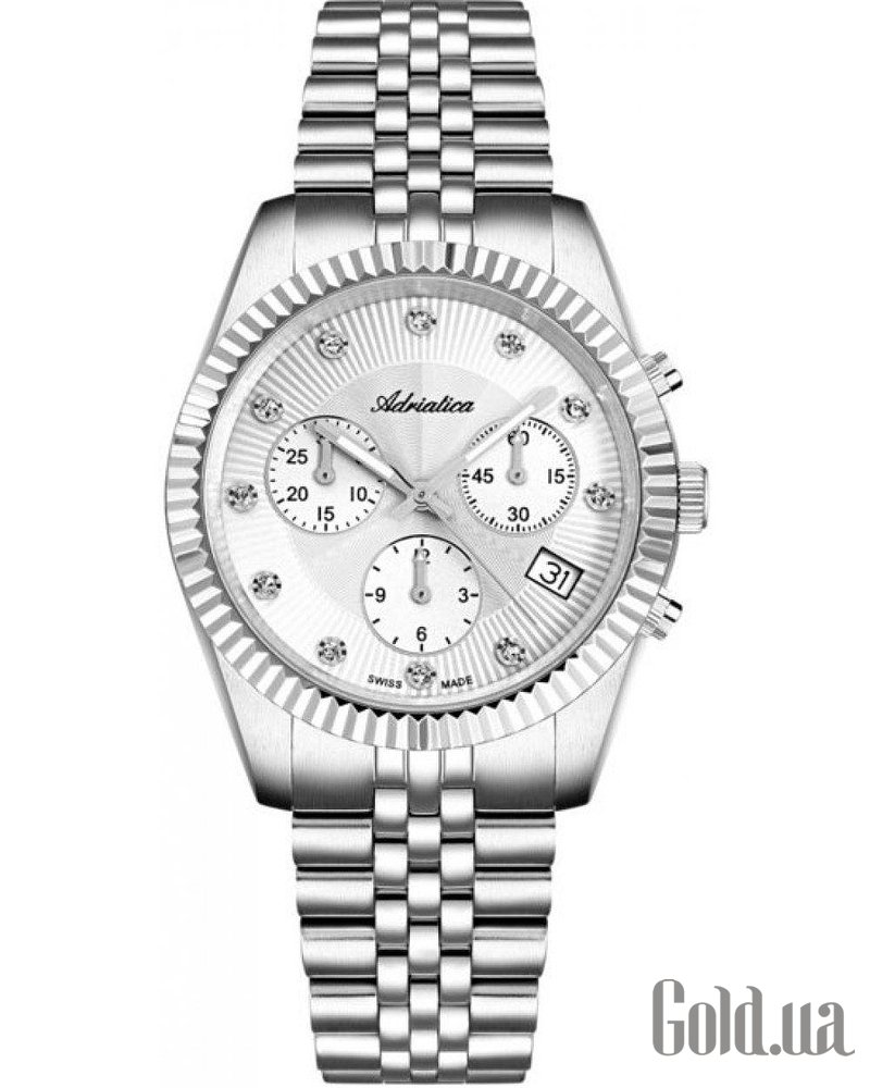 Adriatica Женские часы Classic Chronograph A3809.5143CH A3809.5143CH