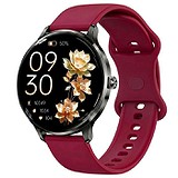 UWatch Смарт часы Smart Luna Cherry Rubber 3940, 1799749