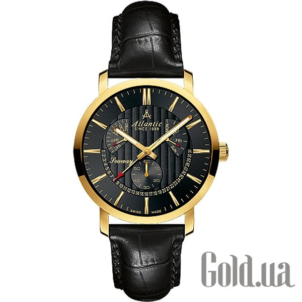 

Швейцарские часы Atlantic, Мужские часы Seaway Perpetual Date 63560.45.61