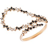 Женское золотое кольцо с бриллиантами, 1654854