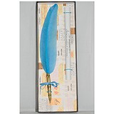 La Kaligrafica Набор для каллиграфии: ручка голубая шариковая + образец 2030n, 1675334