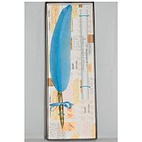 La Kaligrafica Набір для каліграфії: ручка блакитна кулькова + зразок 2030n, 1675334