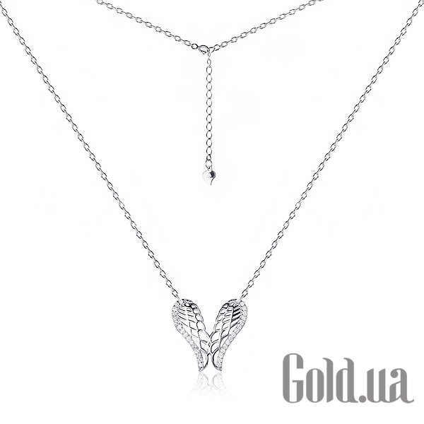 

Женские колье Silvex925, Серебряное колье с куб. циркониями, 40