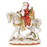 Lamart Статуэтка «Дед Мороз на белой лошади» 10/17449