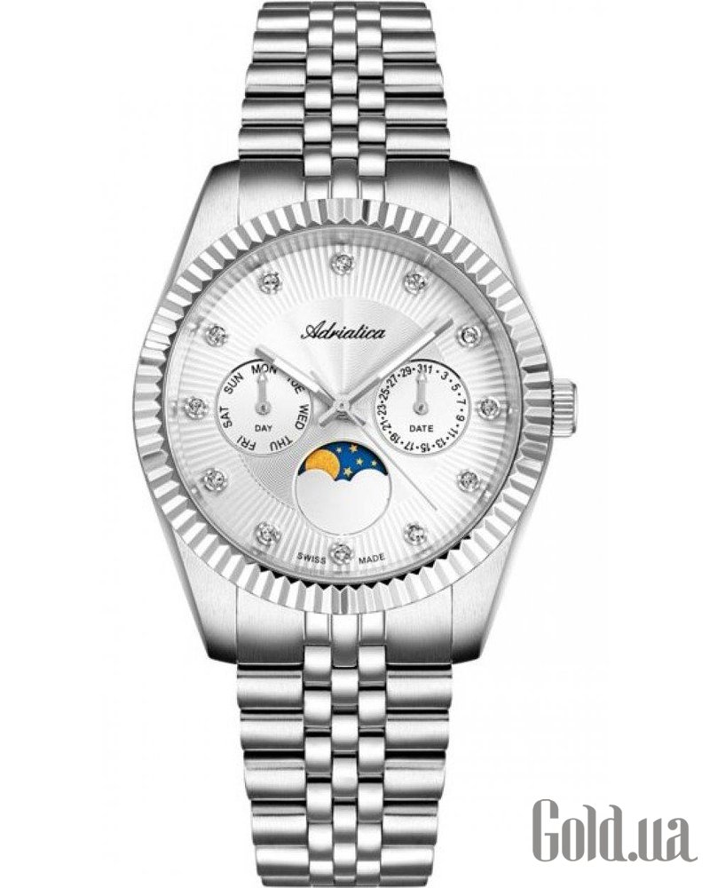 Adriatica Женские часы Moonphase A3809.5143QF A3809.5143QF