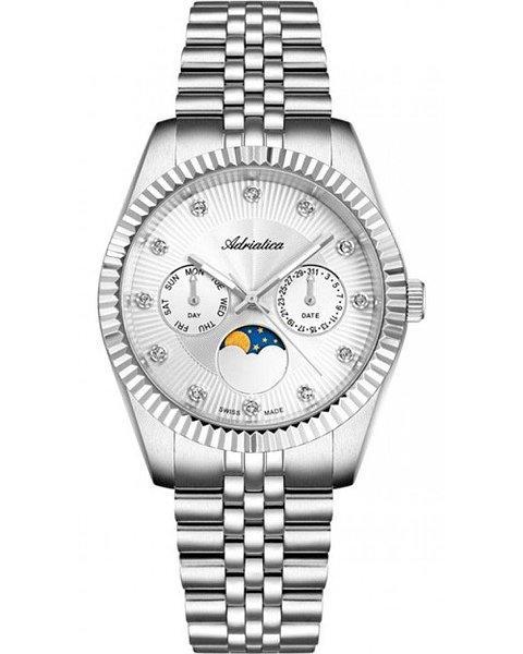 Adriatica Женские часы Moonphase A3809.5143QF A3809.5143QF