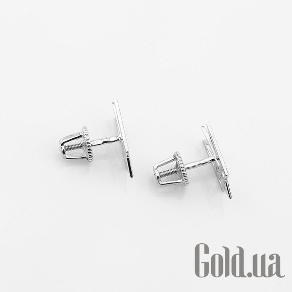 Серебряные серьги DIA3203229-4 – изображение 2